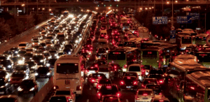 traffico automobilistico nmetropolitano