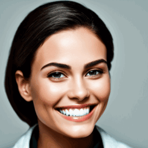 SI NOTA LA PERSONA SDOPO CHE HA SBIACATO I DENTI
