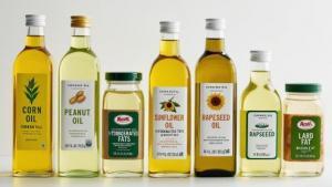 Oli vegetali raffinati e grassi idrogenati come olio di mais, arachidi, girasole, colza e strutto
