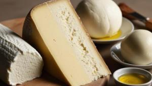 Formaggi naturali come formaggio di capra, pecora, mozzarella di bufala e burro chiarificato