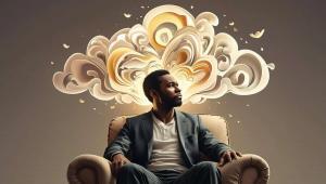 Persona in meditazione per sviluppare presenza mentale e consapevolezza spirituale
